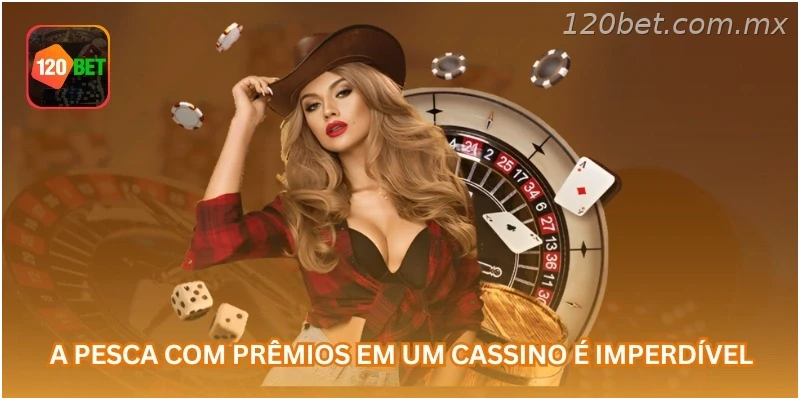 A pesca com prêmios em um cassino é imperdível.