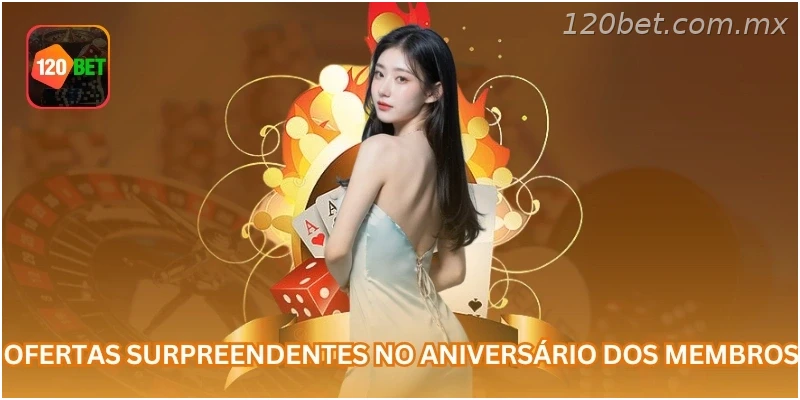 Ofertas surpreendentes no aniversário dos membros.